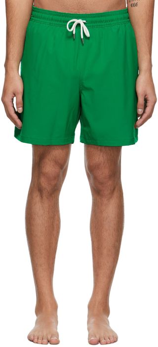 Polo Ralph Lauren Green Traveler Swim Shorts