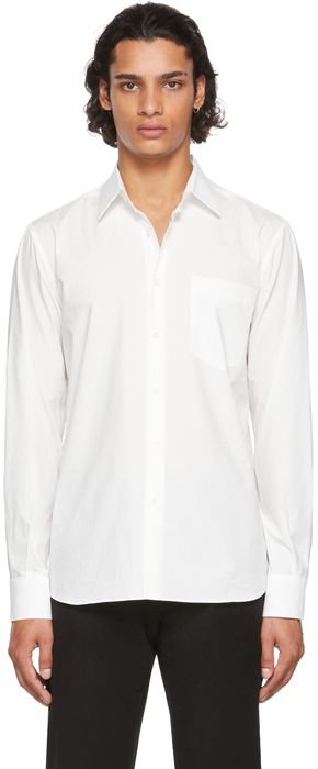 Salie 66 Off-White Poplin Henry Shirt