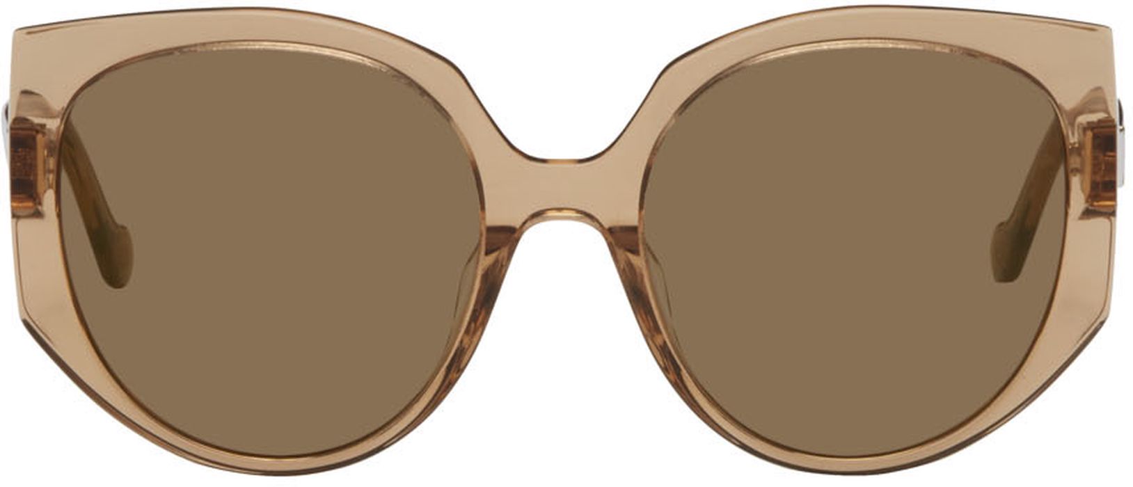 Loewe Brown Butterfly Sunglasses
