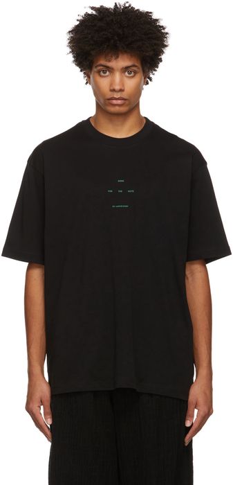 Song for the Mute Black Logo Oversized T-Shirt