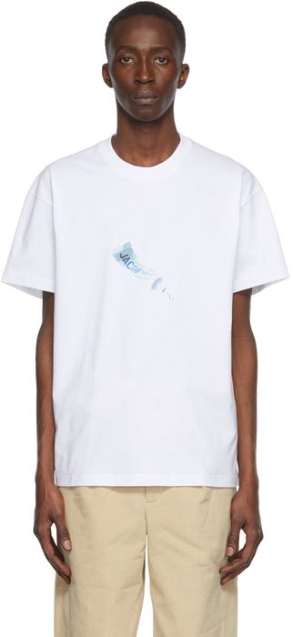 Jacquemus White 'Le T-Shirt Dentifrice' T-Shirt