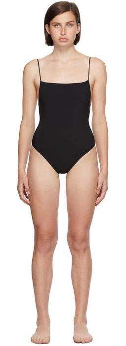 Lido Black Ventiquattro One-Piece Swimsuit
