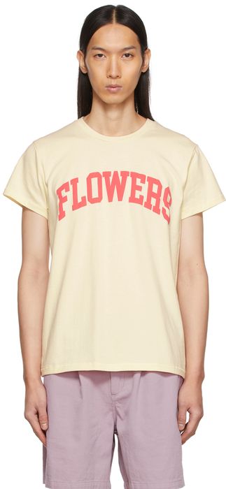Double Rainbouu Off-White 'Flowers' Uni T-Shirt