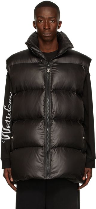 We11done Down Nylon Quilted Vest