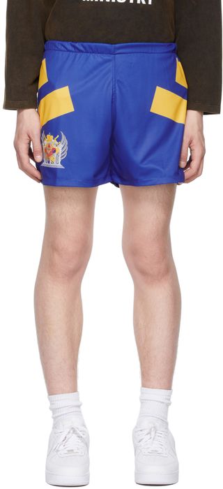Liberal Youth Ministry Blue Imperial Crest Sport Shorts