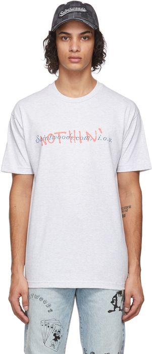 Saintwoods Grey 'I.O.U Nothing' T-Shirt