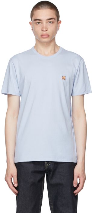 Maison Kitsuné Blue Fox Head T-Shirt