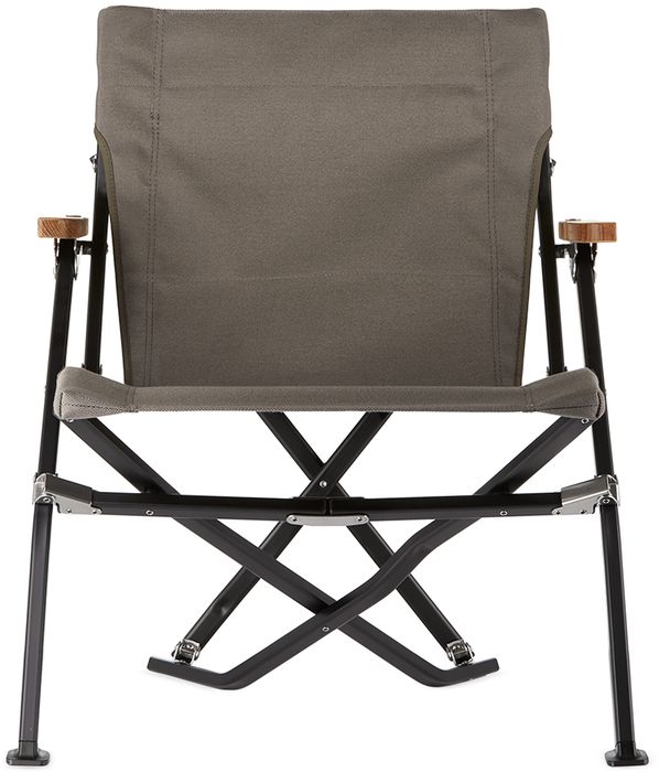 Snow Peak Grey Luxury Low Beach Chair