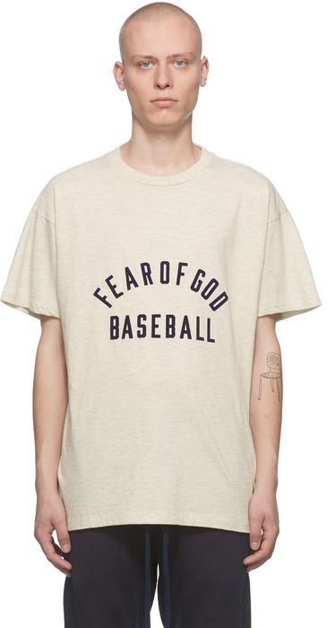 Fear of God Grey 'Baseball' T-shirt