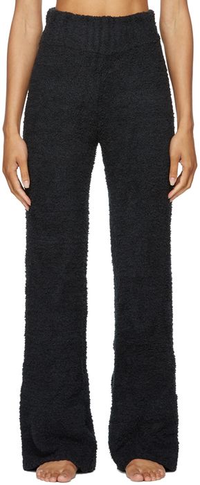 SKIMS Black Cozy Knit Lounge Pants