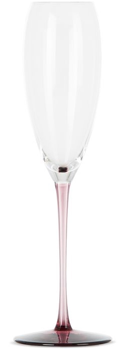SGHR Sugahara Burgundy RISICARE Champagne Glass, 6.1 oz / 180 ml