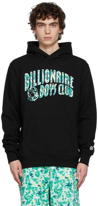 Billionaire Boys Club Black Arch Logo Popover Hoodie