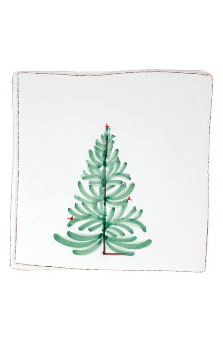 VIETRI Lastra Holiday Trivet in Multi