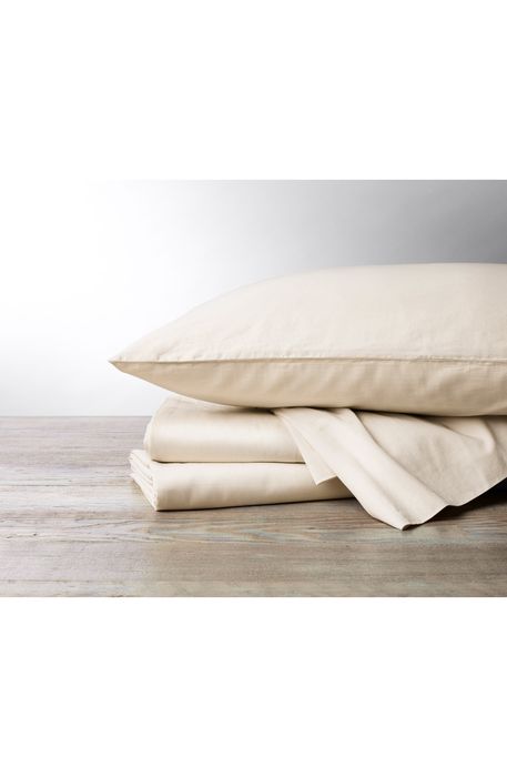 Coyuchi Cloud Brushed Organic Cotton Flannel Duvet Cover in Undyed