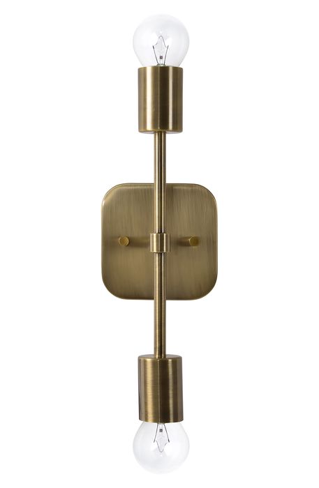 Renwil Anka Wall Sconce in Plated Antique Brass