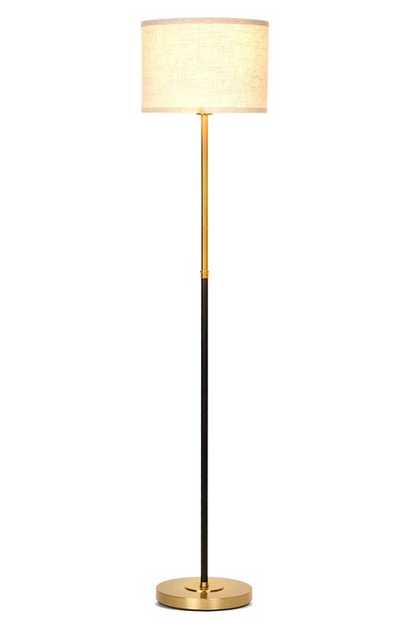 Brightech Emery LED Floor Lamp in Brass