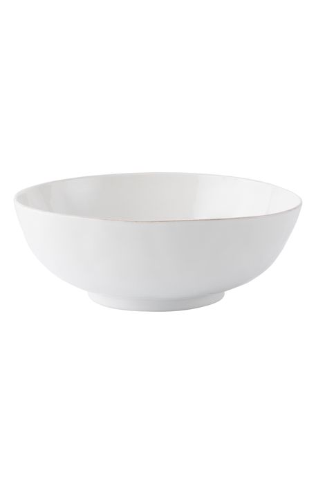 Juliska 'Puro' Ceramic Serving Bowl in Whitewash