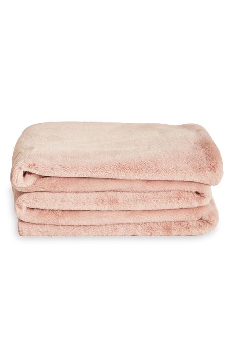 UnHide Li'l Marsh Medium Plush Blanket in Rosy Baby