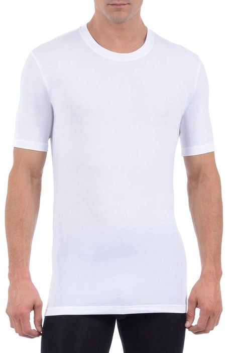 Tommy John Cool Cotton Crewneck Undershirt in White