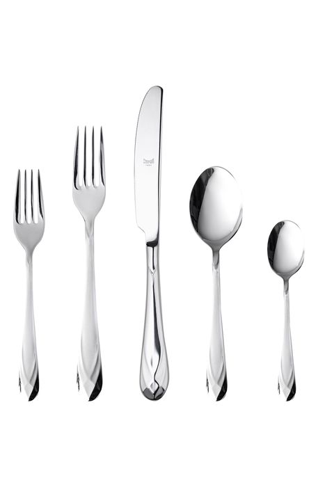 Mepra Diamante 5-Piece Place Setting in Stainless Shiny