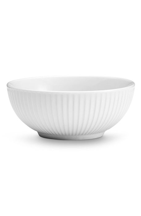 Pillivuyt Plisse Set of 4 Bowls in White