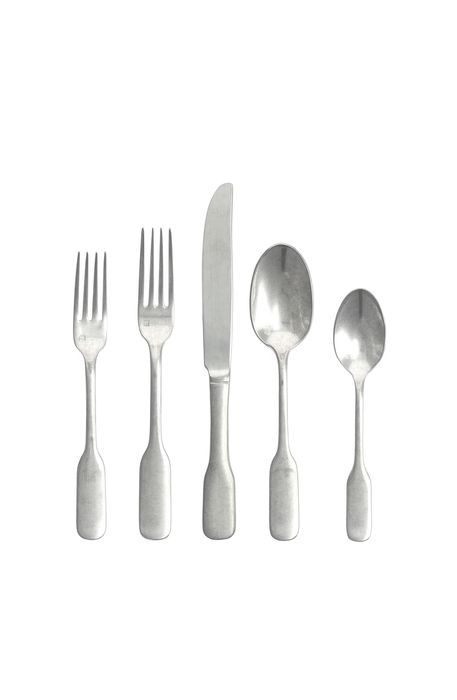 Fortessa Ashton 20-Piece Place Setting in Stainless Steel