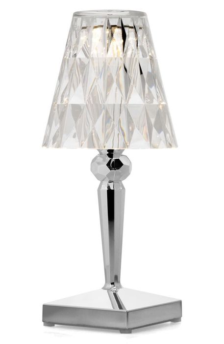 Kartell Rechargeable Battery Lamp in Chrome
