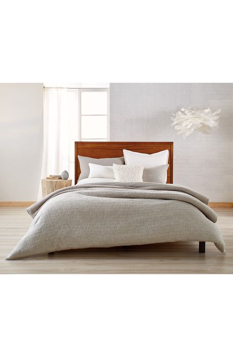 DKNY Pure Texture Duvet Cover in Grey