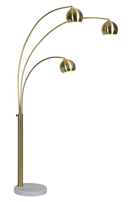 Renwil Dorset Floor Lamp in Gold