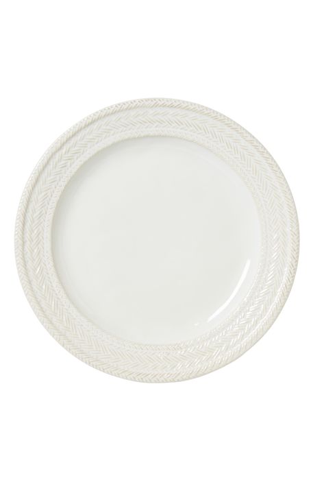 Juliska Le Panier Dinner Plate in Whitewash