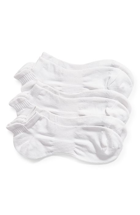 Zella Men's 3-Pack Performance Tab Ankle Socks in White