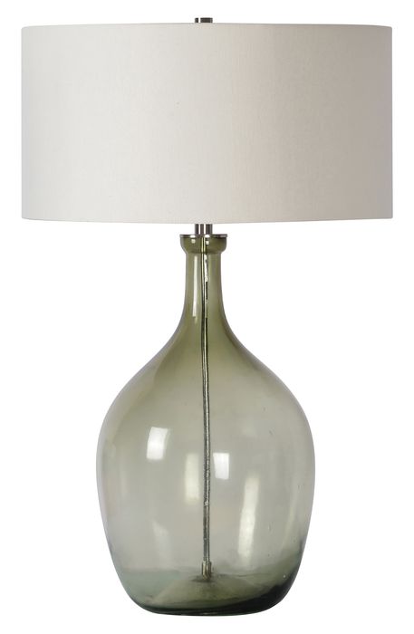 Renwil Rida Table Lamp in Taupe Green