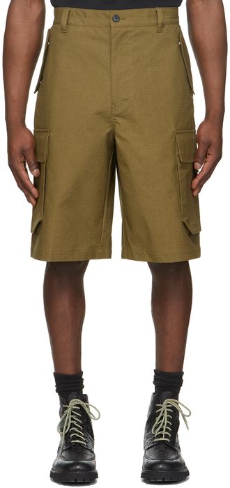 Kenzo Khaki Cargo Shorts