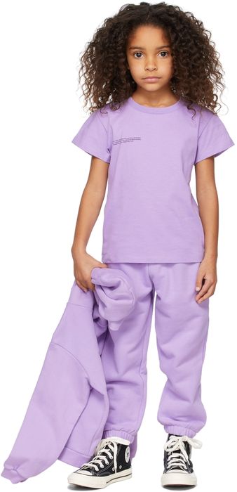 PANGAIA Kids Purple 365 T-Shirt
