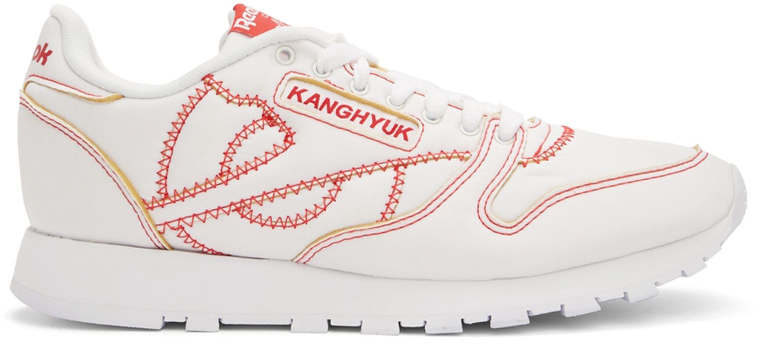 Kanghyuk White Reebok Classic Edition Sneakers