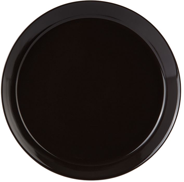 David Chipperfield Black Alessi Edition Tonale Dinner Plate
