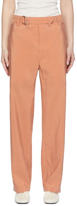 Lemaire Orange Loose Trousers