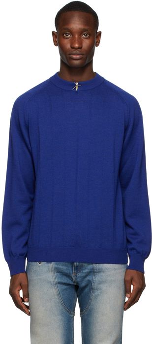 Y/Project Blue Mini Y Knit Sweater
