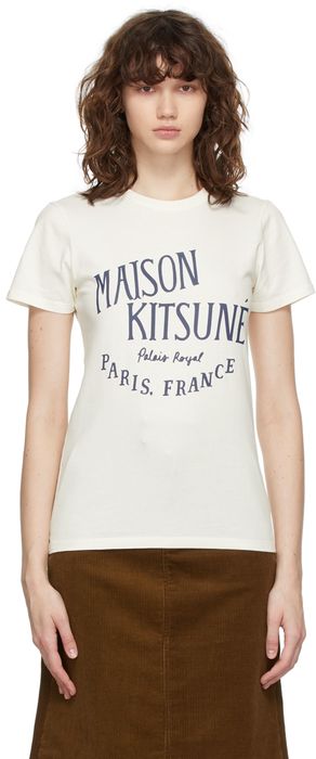 Maison Kitsuné Off-White Palais Royal Classic T-Shirt