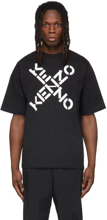 Kenzo Black Sport Big X T-Shirt