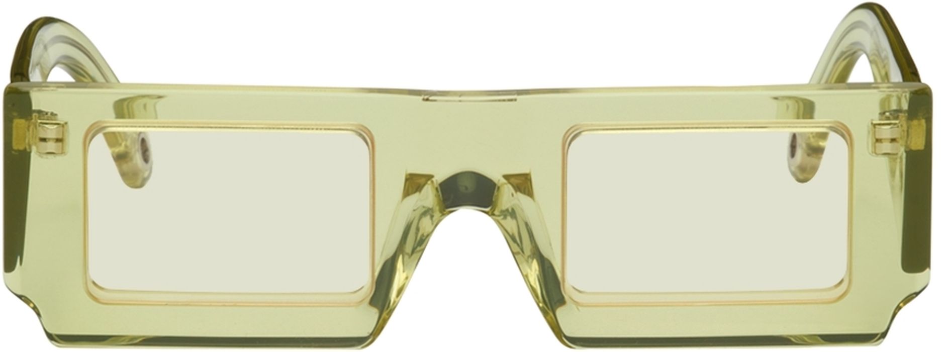 Jacquemus Green La Montagne 'Les Lunettes Soleil' Sunglasses Jacquemus Green La Montagne 'Les Lunettes Soleil' Sunglasses