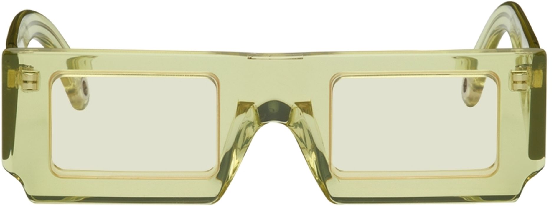 Jacquemus Green La Montagne 'Les Lunettes Soleil' Sunglasses