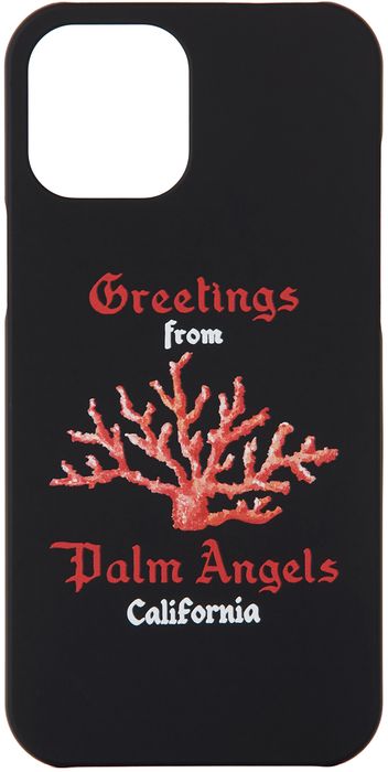 Palm Angels Black Coral iPhone 12 Pro Max Case