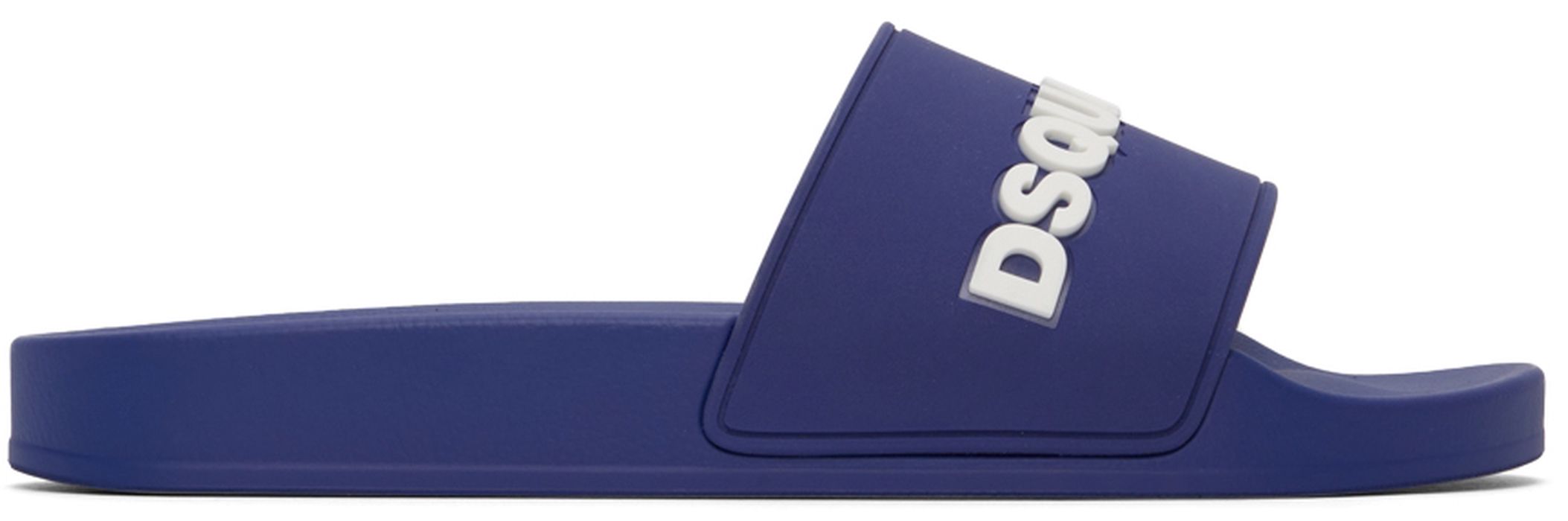 Dsquared2 Blue Logo Slides