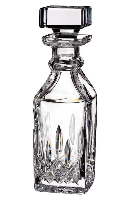Waterford Lismore Connoisseur Lead Crystal Square Decanter in Clear