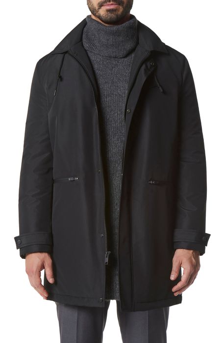 Marc New York Merrimack Water Resistant Jacket with Removable Hood