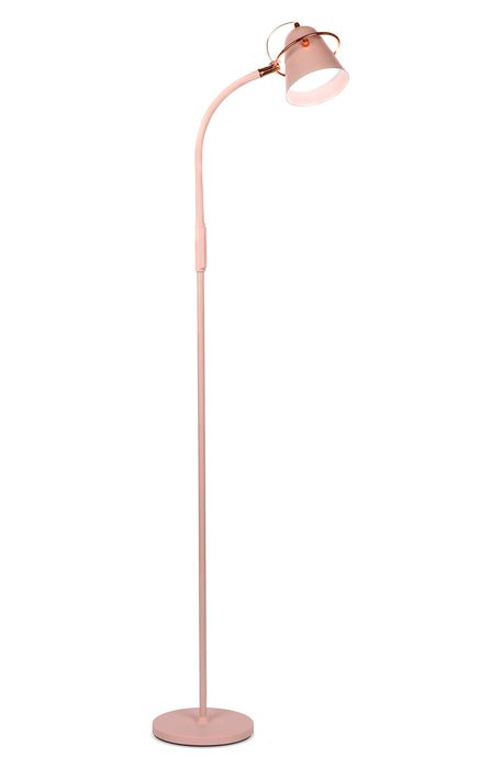 Brightech Zoey LED Floor Lamp in Pink