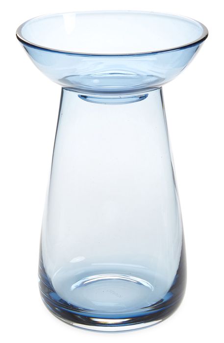 KINTO Aqua Culture Two-Part Vase in Blue