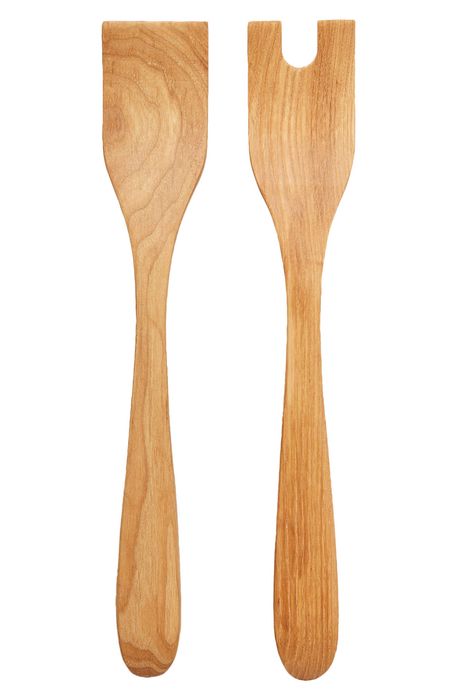 Farmhouse Pottery Salad Servers in Natural