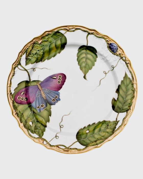 Exotic Butterflies Salad Plate